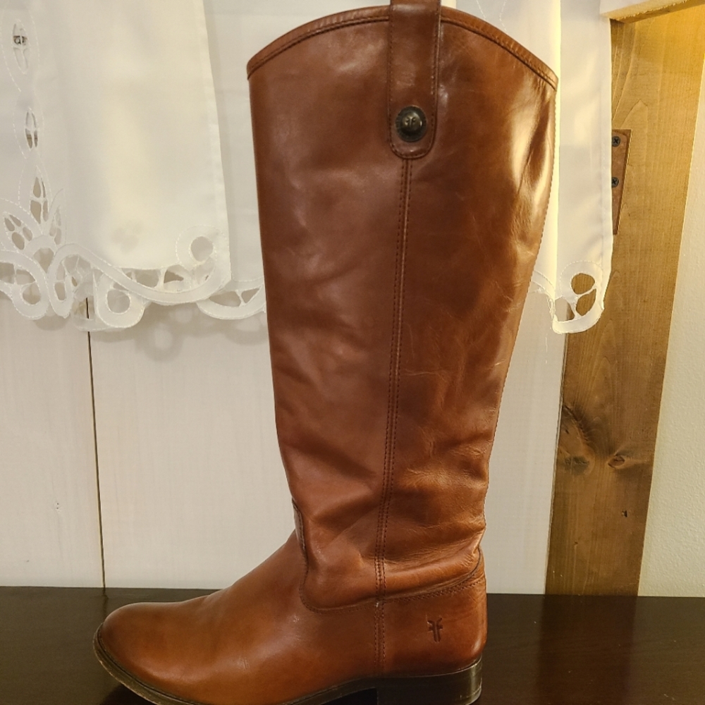 Frye Melissa Button Extended Calf Boots